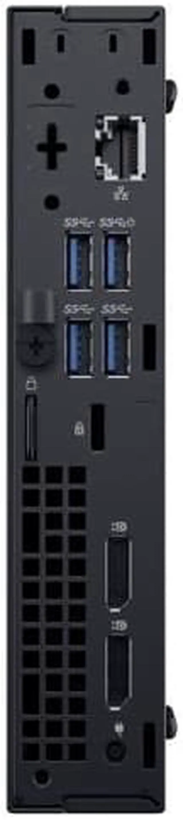Alt view image 3 of 3 - Dell Optiplex 5060 MicroTower 16GB 256GB SSD Intel Core i5-8500T X6 3.5GHz, Black