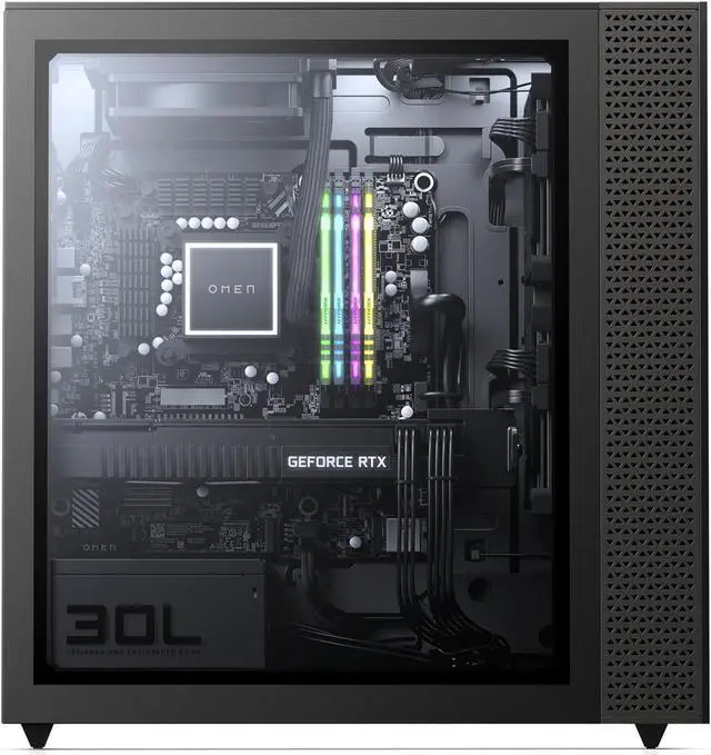 Alt view image 2 of 3 - HP OMEN 25L GT12-0235SE Tower 16GB 1.5TB Intel Core i7-10700 Win10, Black