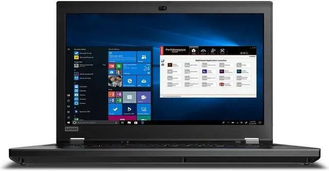 Main image of Lenovo ThinkPad P53 (5.6", 32GB, 256GB SSD, i7-9750H 2.60GHz) Win11P, Black