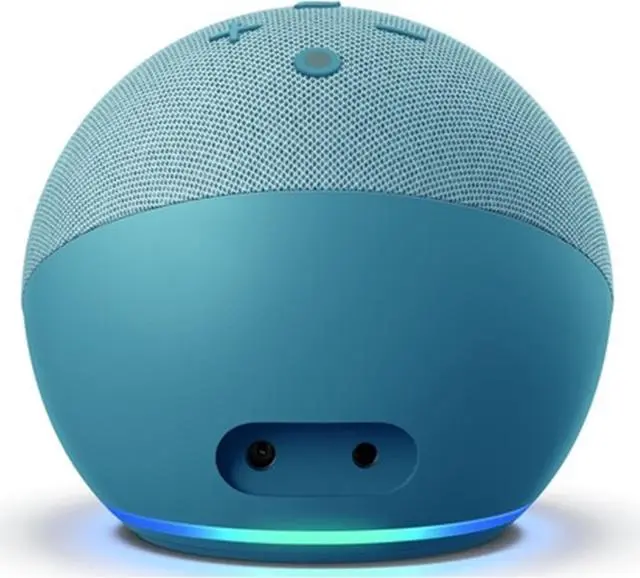Alt view image 13 of 18 - Amazon Echo Dot 4th Gen Clock and Alexa Smart Speaker Twilight Blue