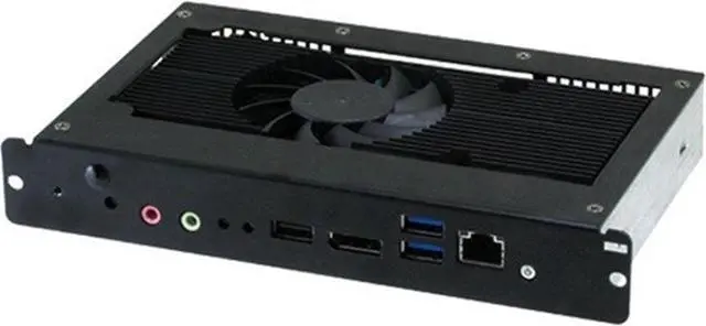 Main image of NEC DISPLAY SOLUTIONS OPS-APIC-PS Desktop 4GB 64GB eMMC Celeron® 2000E 2.2GHz NO OS, Black