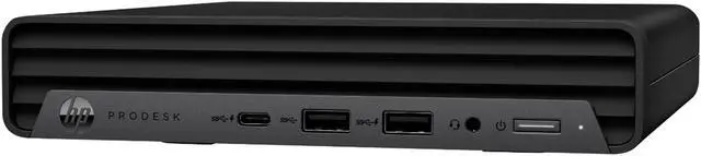 Alt view image 2 of 2 - HP ProDesk 600 G6 Mini PC 8GB 512GB SSD Core i5-10500 4.50GHz Win10P, Black