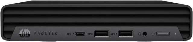 Main image of HP ProDesk 600 G6 Mini PC 8GB 512GB SSD Core i5-10500 4.50GHz Win10P, Black
