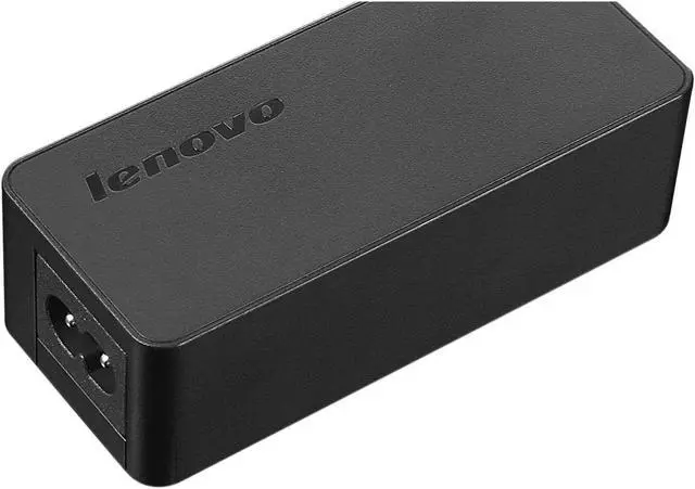 Alt view image 4 of 4 - Lenovo ThinkPad 45W AC Adapter Slim Tip, Black