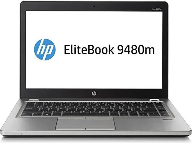 Main image of HP EliteBook Folio 9480m 14" 8GB 180GB Core i5-4310U 1.70GHz Win10P, Platinum