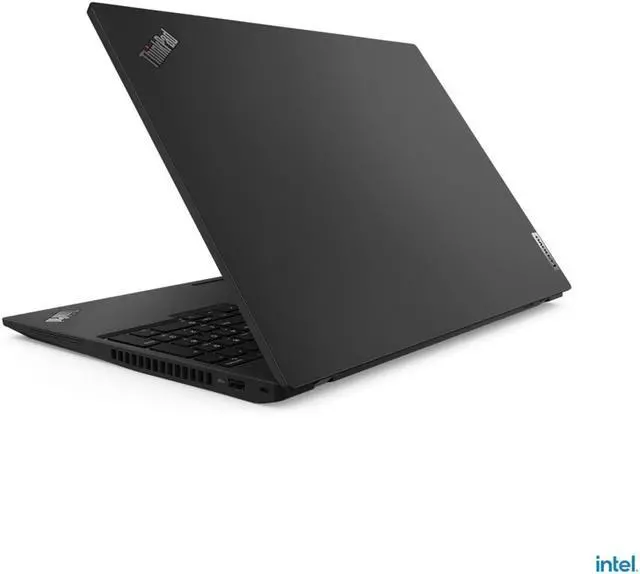 Alt view image 2 of 7 - Lenovo ThinkPad T16 16" 16GB 512GB SSD Core i7-1260P 2.6GHz Win10P, Black