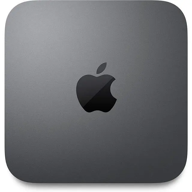Alt view image 3 of 3 - Apple Mac Mini A1993 8GB 256GB SSD Core i5-8500B 3.0GHz macOS, Space Gray