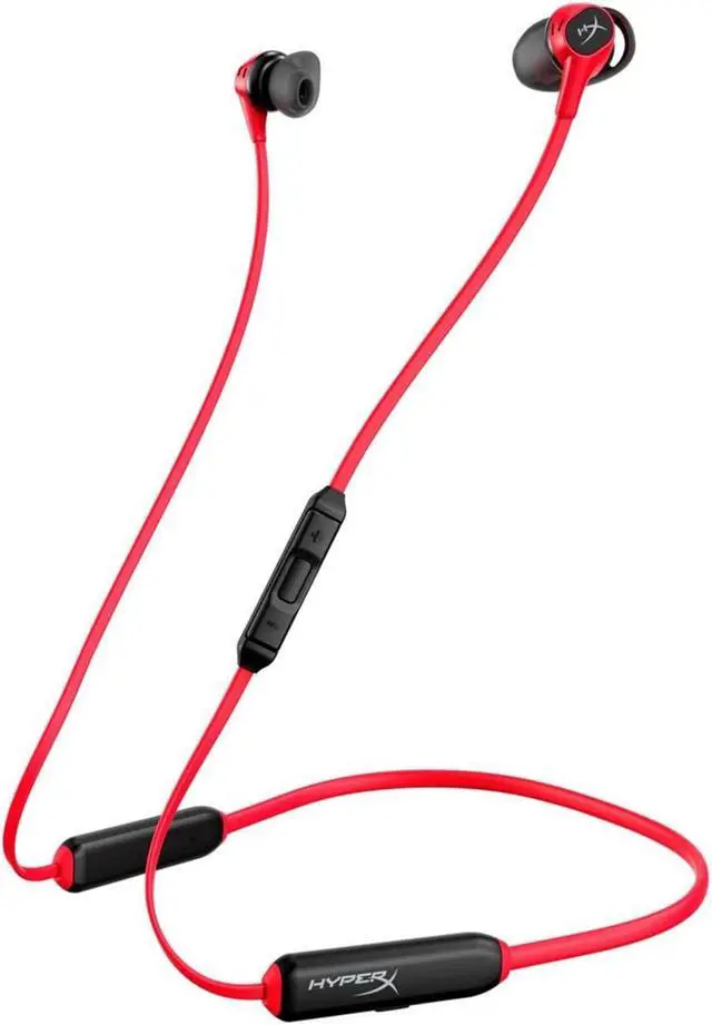 Alt view image 14 of 17 - HyperX Cloud Buds Wireless Headphones (Red-Black)