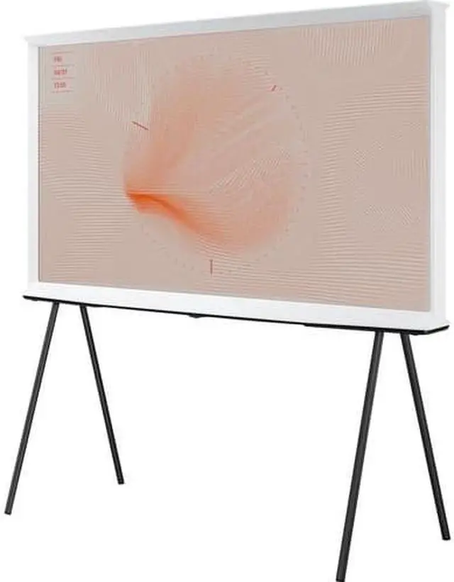 Alt view image 2 of 4 - Samsung The Serif LS01T 4k 55" Smart QLED HDR TV, White