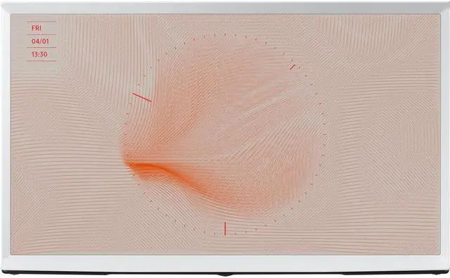Main image of Samsung The Serif LS01T 4k 55" Smart QLED HDR TV, White