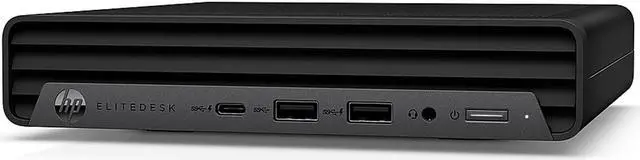 Alt view image 3 of 4 - HP EliteDesk 800 G6 Mini PC 8GB 256GB SSD Core i5-10500T 2.3GHz Win10P, Black