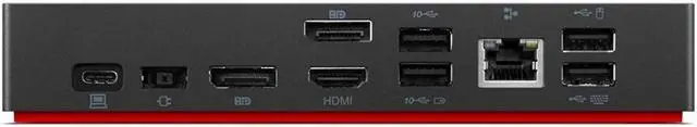 Alt view image 3 of 3 - Lenovo LDA-KP 90W Power Delivery Docking Station, Black