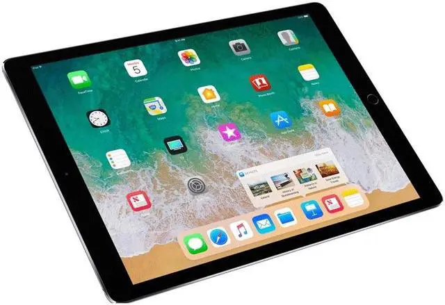 Alt view image 3 of 6 - Apple iPad 5th Gen 9.7" Tablet 32GB WiFi + 4G LTE CDMA Unlocked, Space Gray