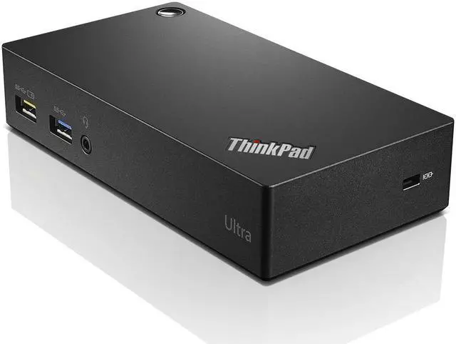 Alt view image 2 of 4 - Lenovo 40A90090US Thinkpad USB Type-C Dock, Black