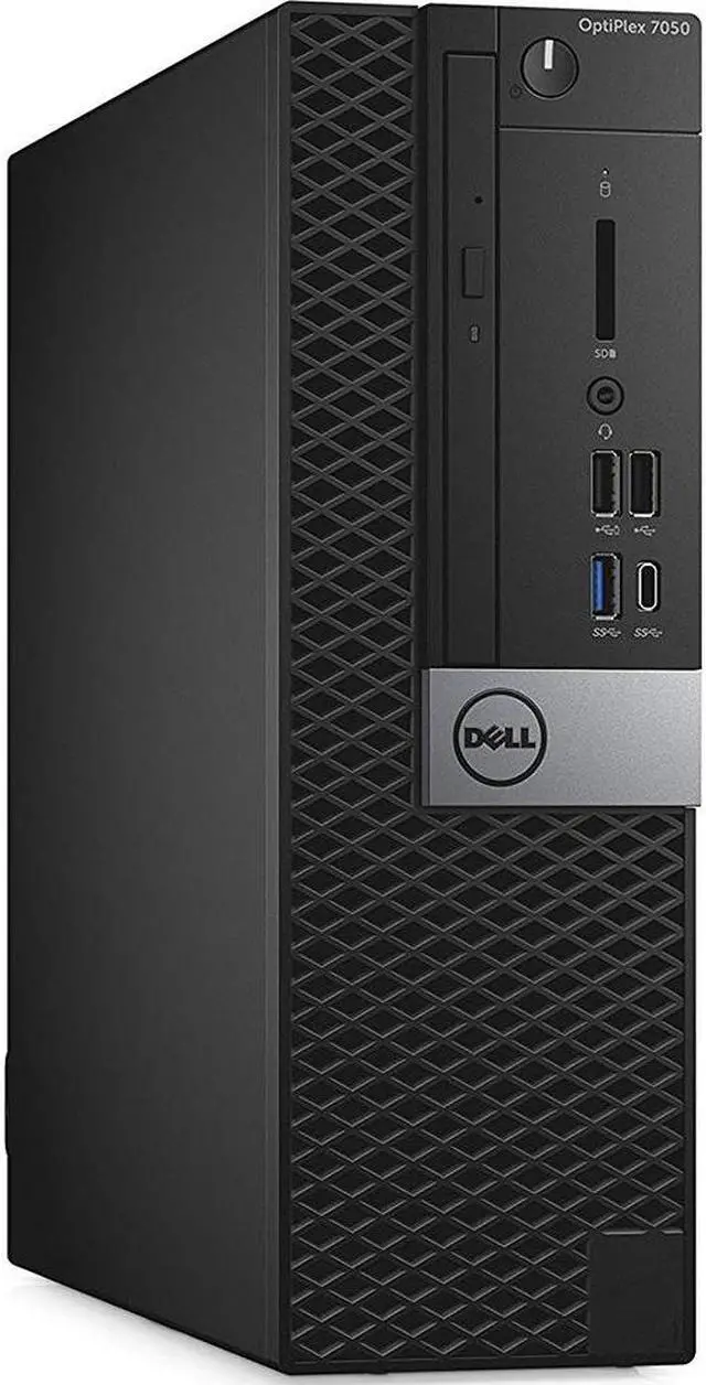 Alt view image 3 of 3 - Dell Optiplex 7050 Intel Core i5-7500 X4 3.8GHz 8GB 256GB SSD Win10, Black