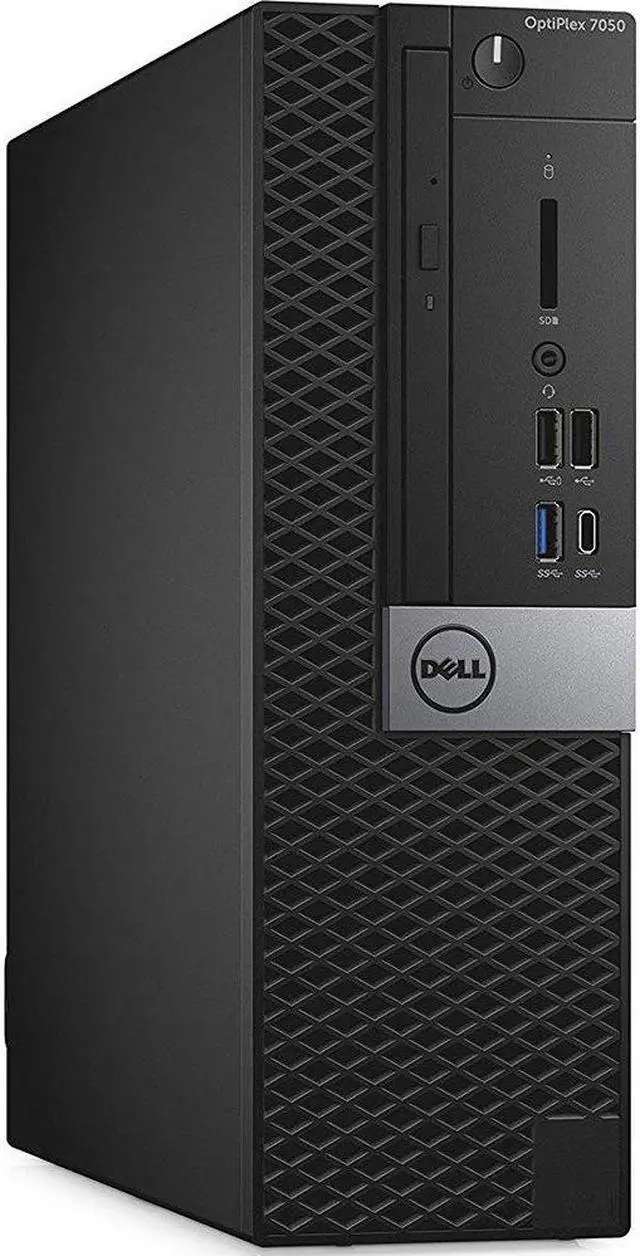 Alt view image 3 of 3 - Dell Optiplex 7050 Intel Core i5-7500 X4 3.8GHz 16GB 512GB SSD Win10, Black