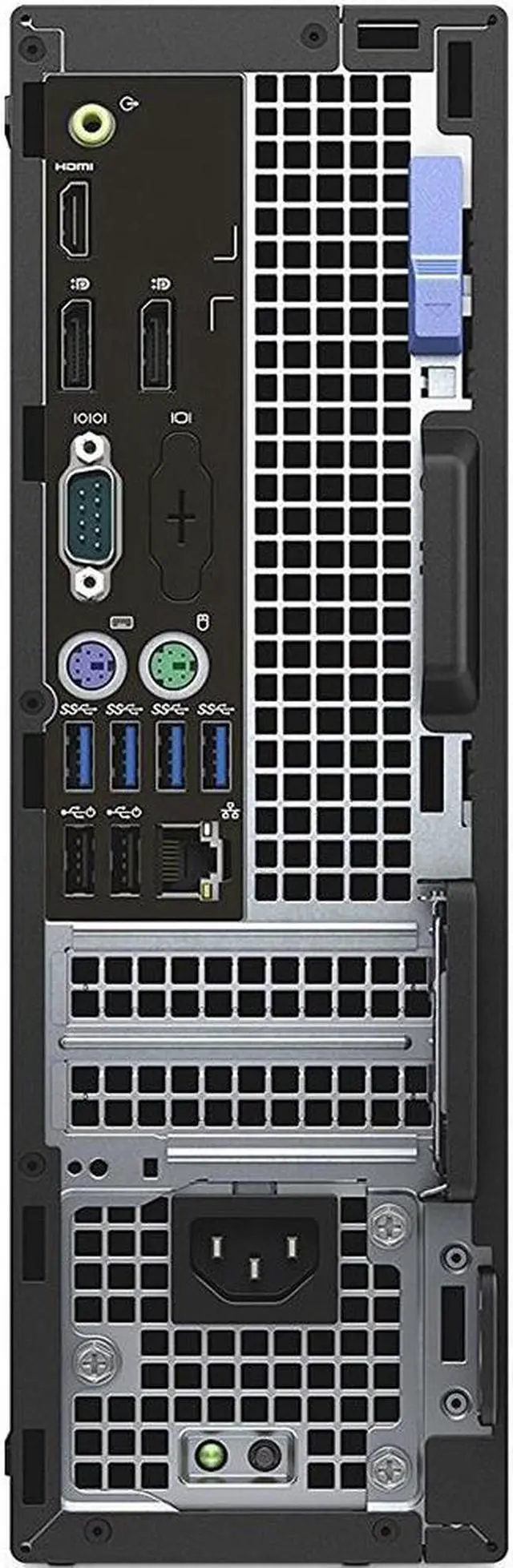 Alt view image 2 of 3 - Dell Optiplex 7050 Intel Core i5-7500 X4 3.8GHz 8GB 256GB SSD Win10, Black