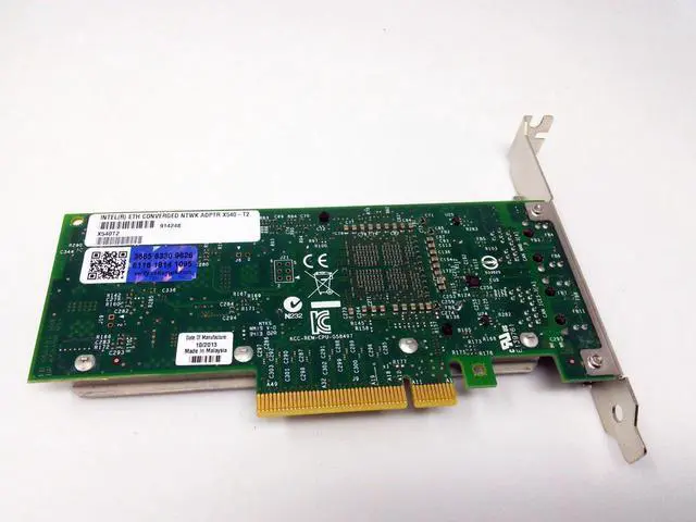 Alt view image 4 of 4 - Intel Ethernet Converged Network Adapter X540-T2