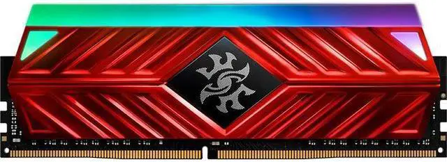 Alt view image 8 of 9 - XPG SPECTRIX D41 RGB Desktop Memory: 16GB (2x8GB) DDR4 3200MHz CL16 Tungsten