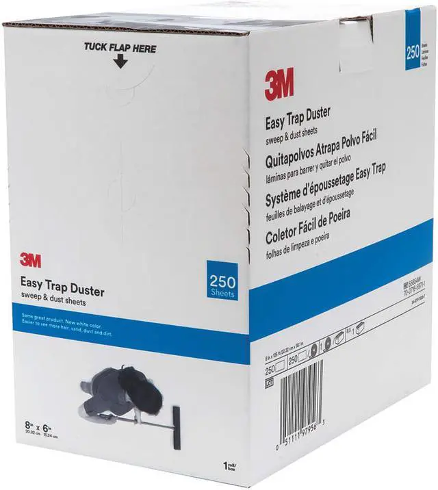Alt view image 11 of 20 - 3m Easy Trap Duster, 8" X 125 Ft, White, 250 Sheet Roll 55654W