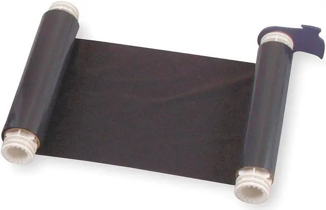 Alt view image 3 of 3 - BRADY 13511 Ribbon Cartridge, 6-1/4" W, 200 ft. L, Black