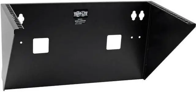 Alt view image 5 of 15 - Tripp Lite Wallmount Rack 6U Vertical Rack Bracket 200Lb Capacity