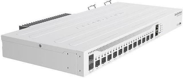MikroTik - CCR2004-1G-12S+2XS - Cloud Core Router 2004-1G-12S+2XS with  Annapurna Alpine AL32400 CPU (4-cores, 1.7GHz per