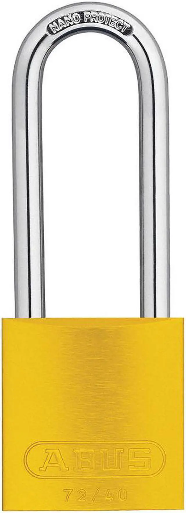 Alt view image 2 of 3 - ABUS 19371 Keyed Padlock,Alike,1-1/2"W,PK6