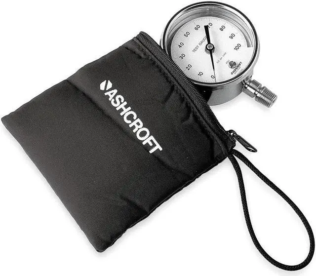 Alt view image 3 of 4 - ASHCROFT 30-1084S 02L 30 PSI Test Pressure Gauge, 0 to 30 psi, 3 in Dial, 1/4