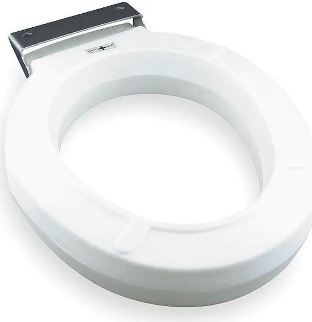 Alt view image 2 of 5 - BEMIS GR4LR-000 Toilet Seat Without Cover, Lift-Off, Round, White