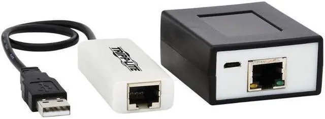 Main image of Tripp Lite Usb Over Cat5/Cat6 Extender Kit 4-Port With Poc Usb 2.0 164 Ft.