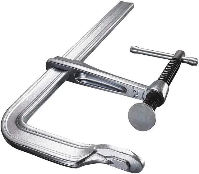 Alt view image 2 of 3 - BESSEY 1200-S18 18 in Bar Clamp, Forged Steel Handle and 4 3/4 in Throat Depth