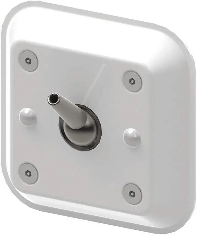 Alt view image 2 of 3 - BESTCARE WH1830A-SLPT Bathroom Hook,1 Hook,5-1/8" H,7/8" D