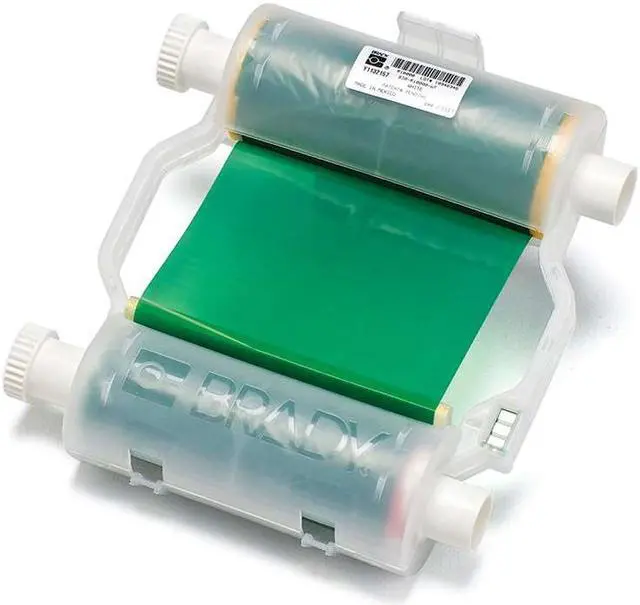Alt view image 4 of 6 - BRADY B30-R10000-GN Ribbon,Green,4.330 In.