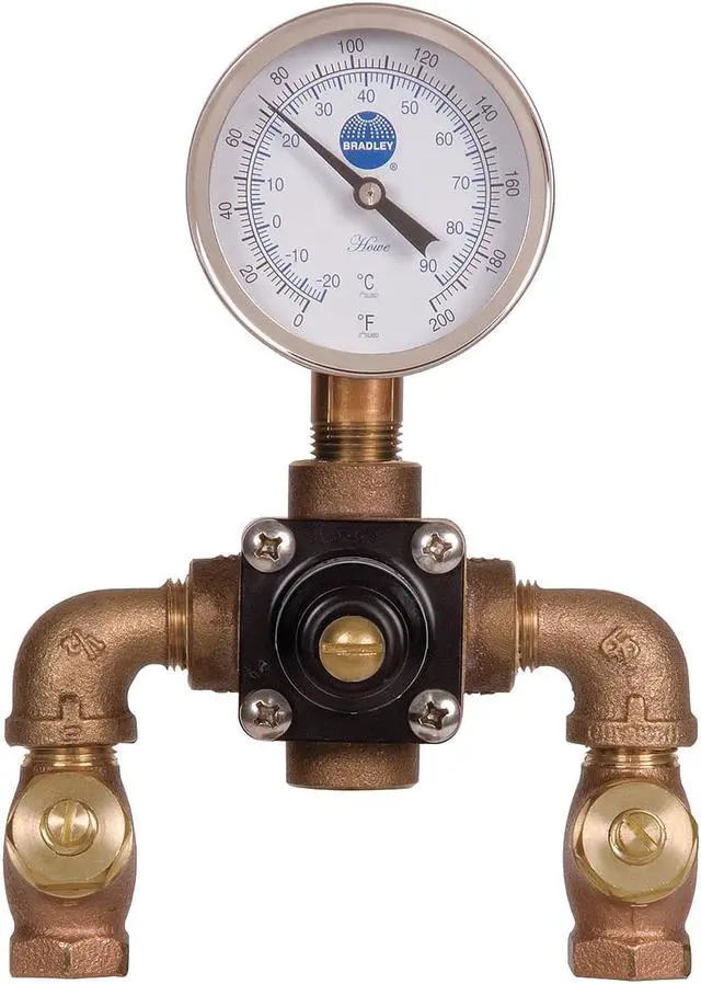 Alt view image 3 of 6 - BRADLEY S19-2000 Mixing Valve,Bronze,7 gpm