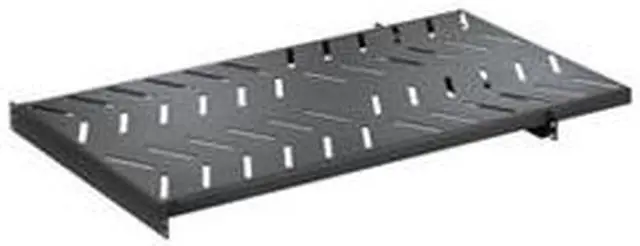 Main image of Panduit - RSHLF - Panduit 1RU 19 x 30 Deep Mmount 4-post Rrack Shelf - 1U Rack Height x 19 Rack Width - Internal - Black