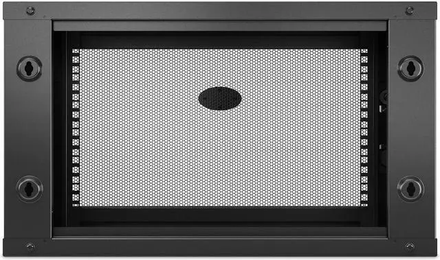 Alt view image 3 of 6 - Apc By Schneider Electric Netshelter Wx 6U Single Hinged Wall-Mount Enclosure 600Mm Deep