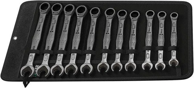 Alt view image 13 of 15 - Wera Combo Wrench St,Steel,Chrome,Standard  05020013001