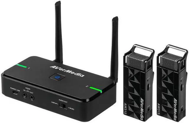 Main image of AverMedia - AW315S - AVerMedia Wireless Microphone - Wireless