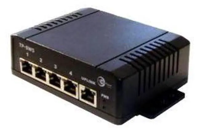 Alt view image 3 of 4 - Tycon Power TP-SSW5-NC 12-56V 5 Port High Power POE 10/100BASET switch.