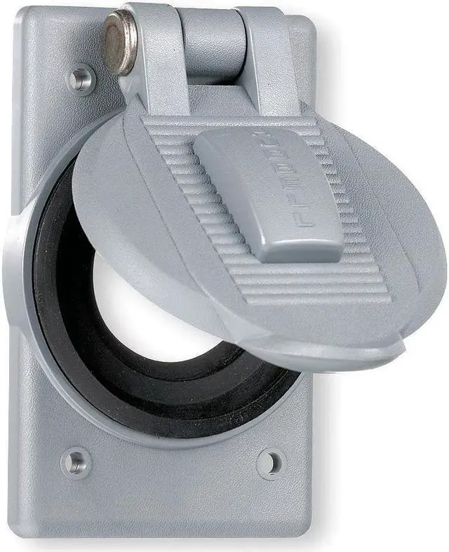 Alt view image 5 of 7 - HUBBELL WIRING DEVICE-KELLEMS HBL7425WOA Weatherproof Cover, FS or FD
