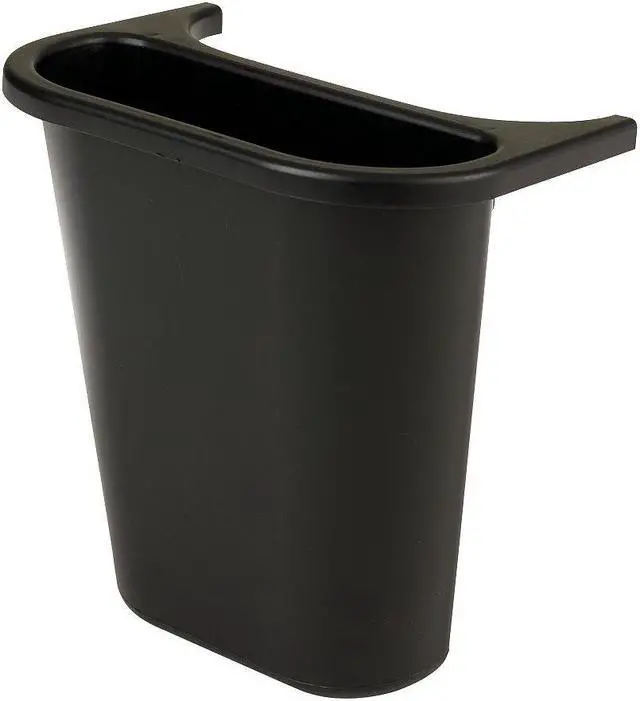 Alt view image 4 of 8 - RUBBERMAID FG295073BLA 1 gal Rectangular Polyethylene Recycling Bin , Black