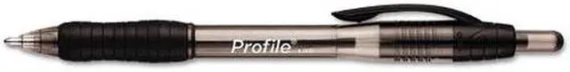 Main image of Paper Mate 1921067 Profile Ballpoint Retractable Pen, Black Ink, Bold, 36/Box