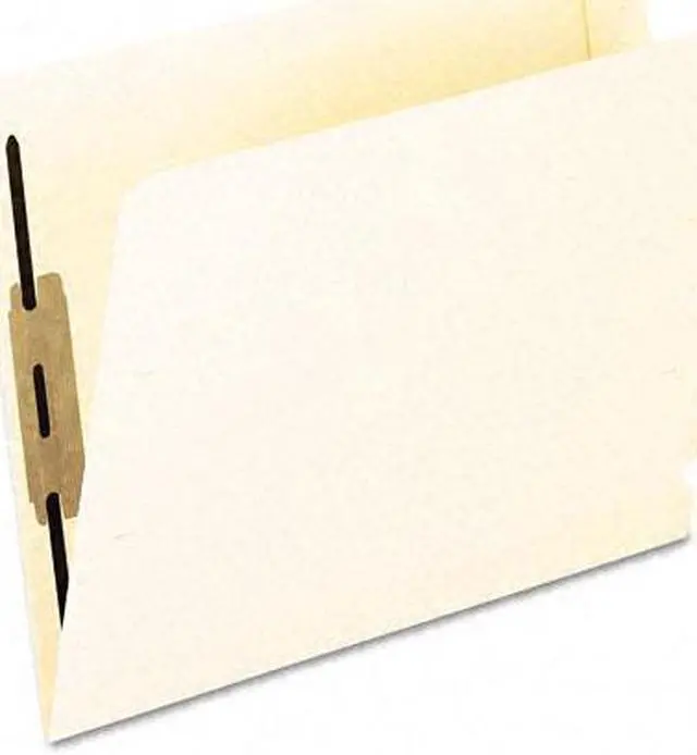 Main image of Pendaflex Laminated Spine End Tab Folder with 2 Fastener 11 pt Manila Letter 50