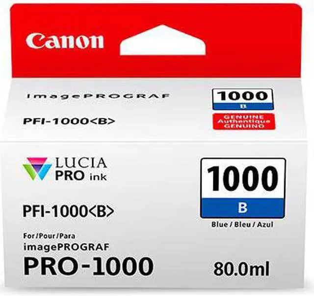 Main image of Canon PFI-1000 B LUCIA PRO Blue Ink Tank (80ml)
