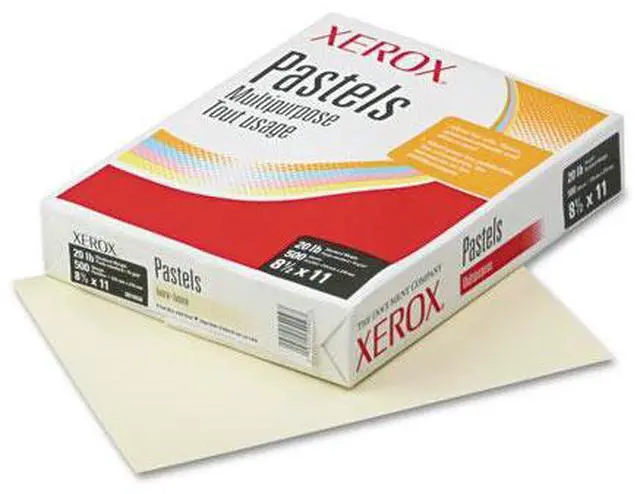 Alt view image 6 of 14 - XEROX 3R11056 Multipurpose Paper,8-1/2x11,Ivory,PK500