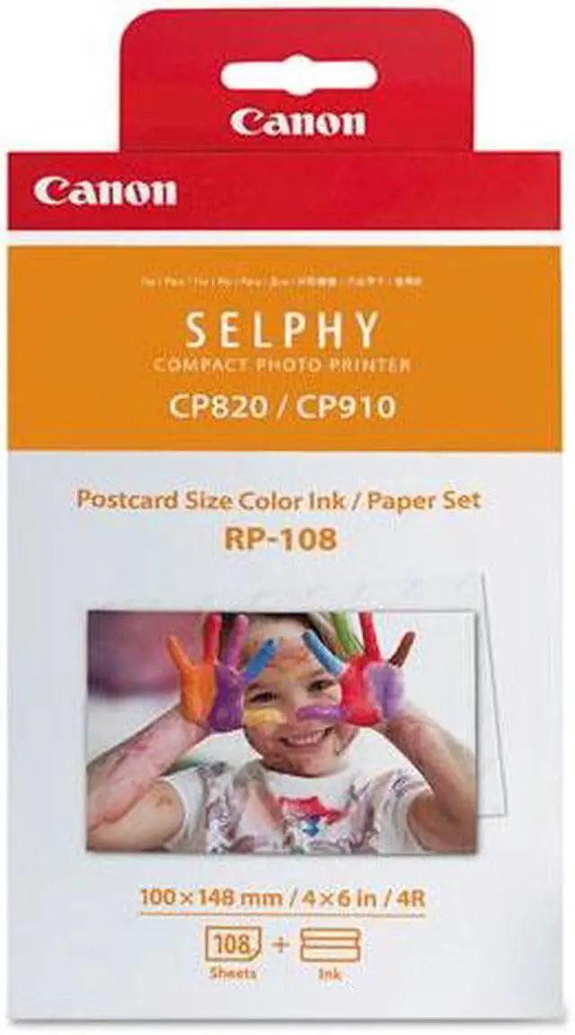Alt view image 2 of 17 - Canon 8568B001 RP-108 High-Capacity Color Ink/Paper Set