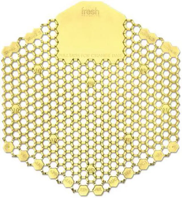 Main image of Fresh Products WDS10CTF Wave Urinal Screen, Citrus, 10/Box