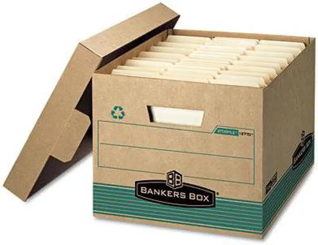 Main image of Bankers Box File,Ltr/Lgl,Rcy,Ctn12 12770