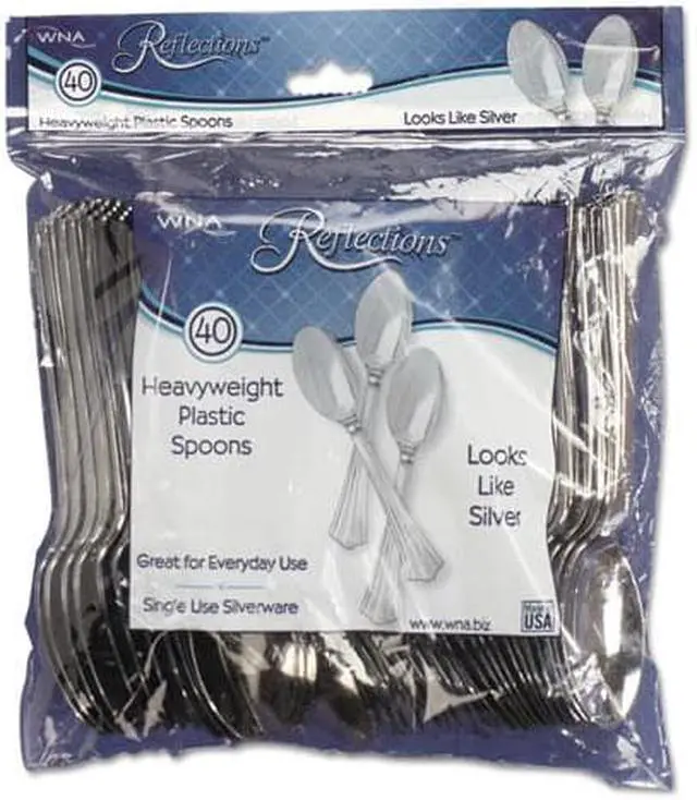 Alt view image 3 of 4 - Reflections Polysty Med Wght Spoon Bulk Sil 320